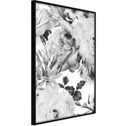 Arkiio Affisch Monochrome Flowers [Poster] 30x45 Poster